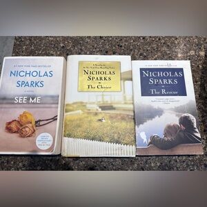 Nicholas Sparks Novels - 3 Book Bundle